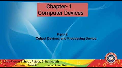 Class 4 Computer (chapter 1)part 2