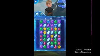 Frozen Free Fall Level 2 - Gameplay Help Guide - iOS/Android screenshot 5
