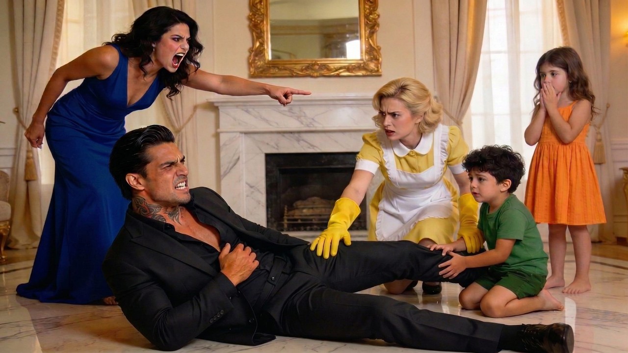 Szef mafii upozorował w domu wypadek z narzeczoną i bliźniakami — aż biedna pokojówka…