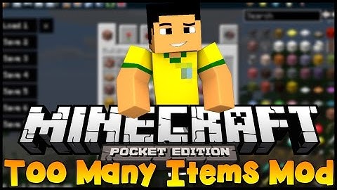 [0.9.0-0.9.4] Too Many Items Mod - Minecraft PE