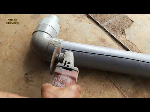 Video Cách làm máng sối nước mưa bằng ống nhựa PVC . How to... - youtube