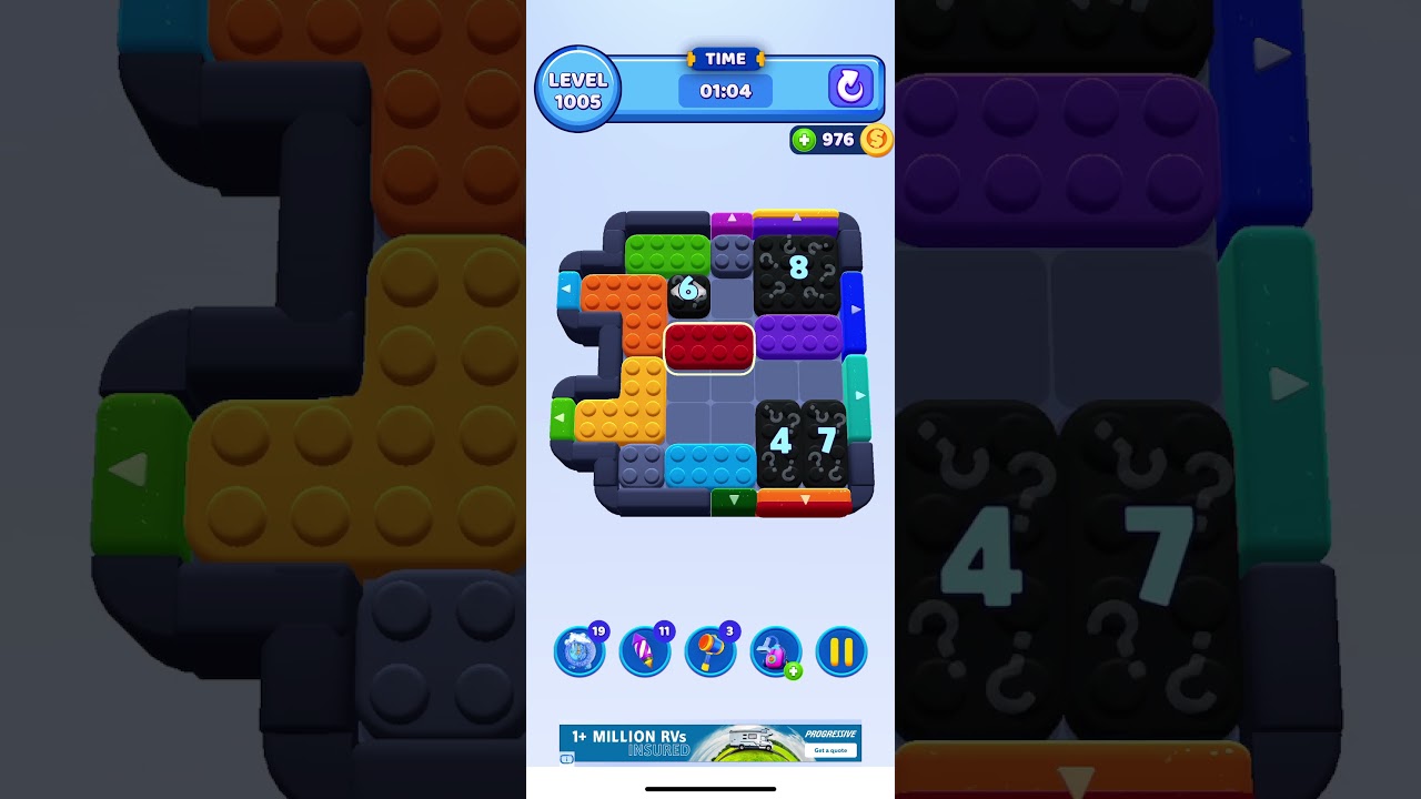 Color block jam 1005 