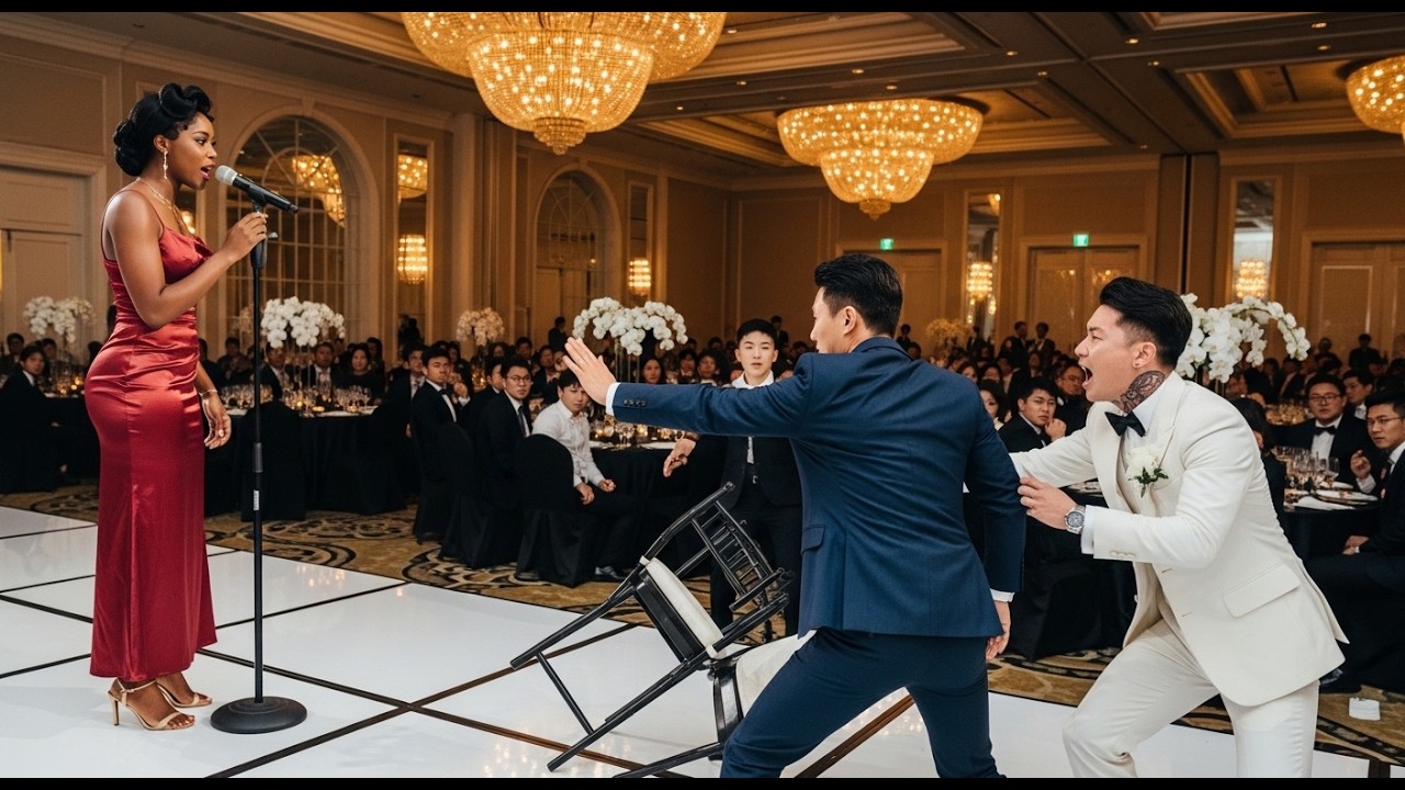 Black Lady Exposes Korean Mafia Boss at His Own Wedding — What Happens Next Will Shock You