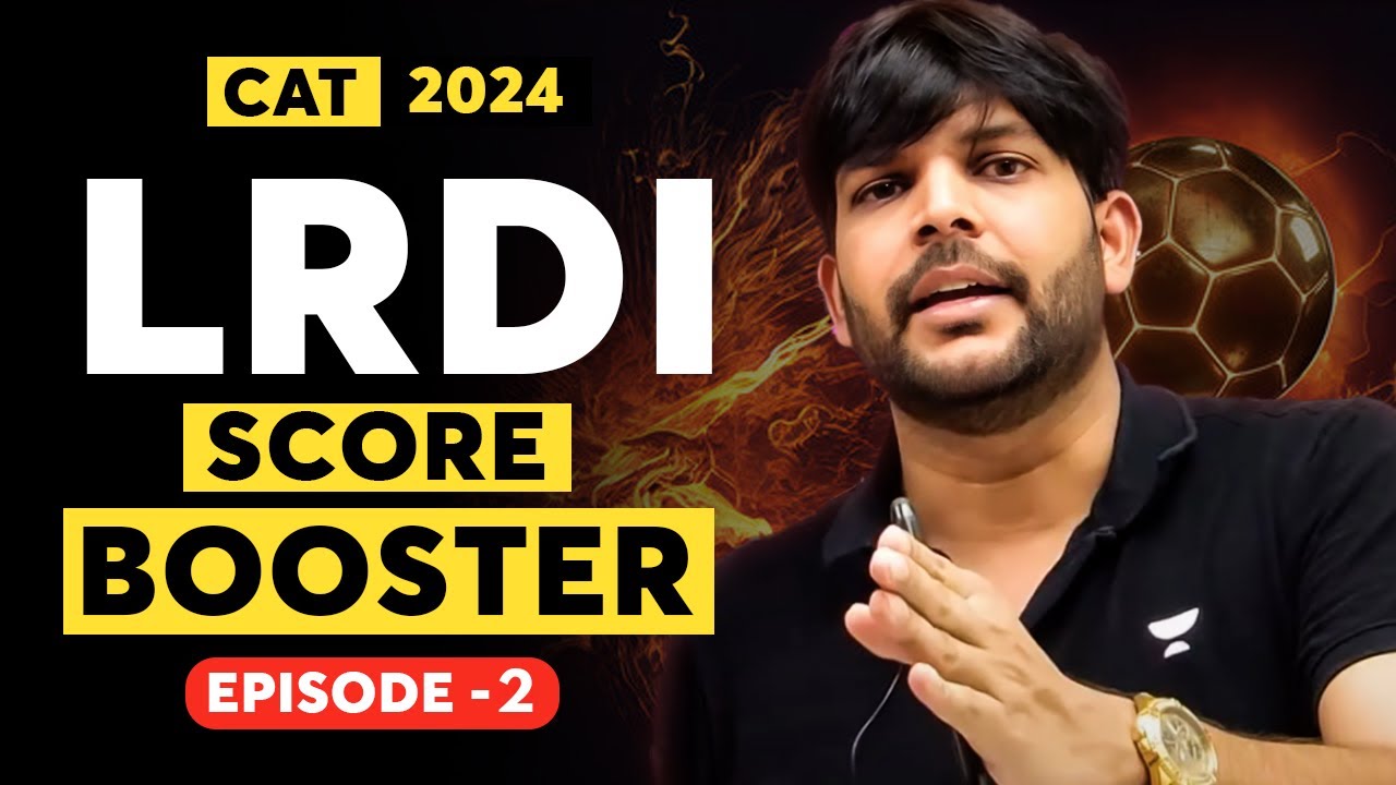Mission CAT 2024 LRDI - Score Booster Series Epi - 02 - YouTube