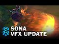 Sona Visual Effect Update Comparison - All Affected Skins | League Of Legends