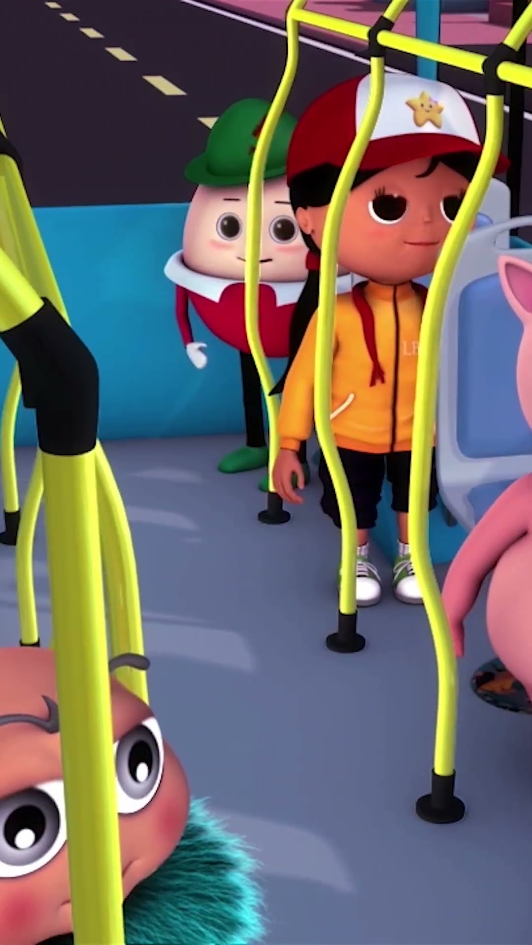 El cerdito se queda dormido en el autobús? ?| #CancionesInfantiles  #LittleBabyBum