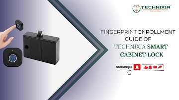 Easy Tutorial: How to Set Up & Reset Fingerprint on Your Cabinet Lock | Technixia #viralvideos #fyp
