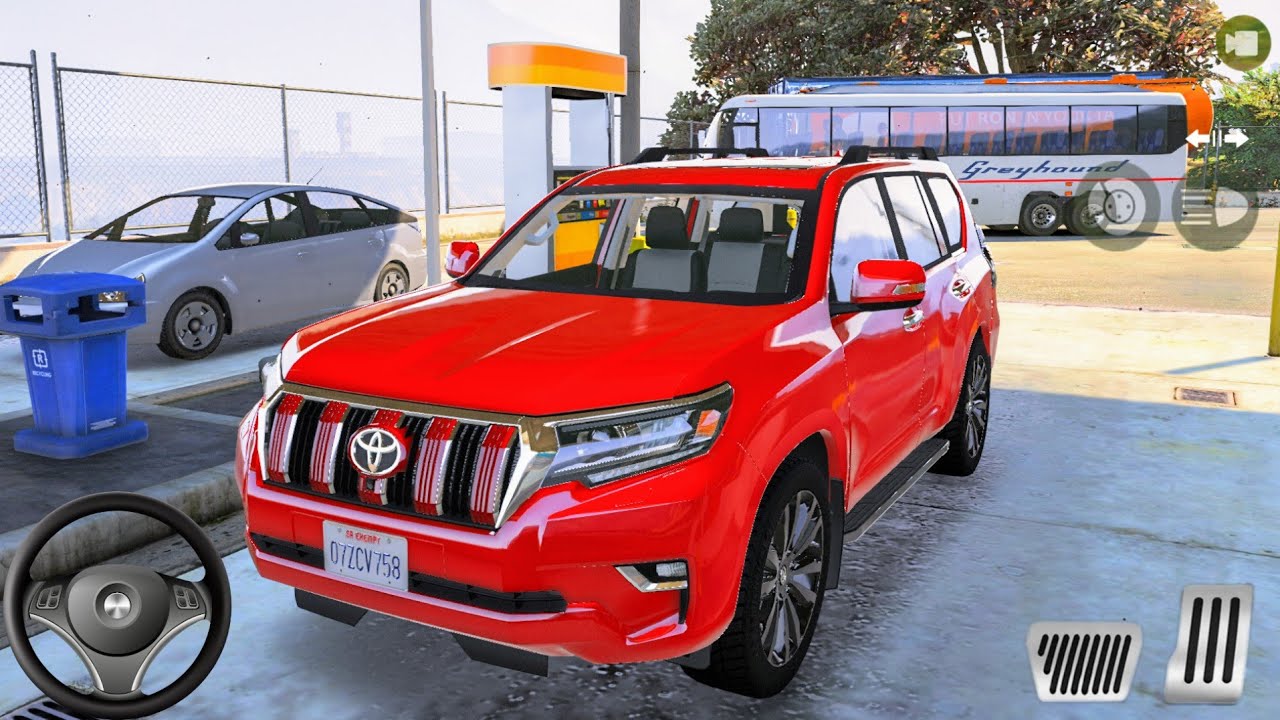 Toyota Land Cruiser Prado 2021 driving - City Car Driving Game - Gta 5 ...