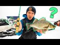 Multi-Species ICE FISHING Challenge! (How Many Can We Catch?)