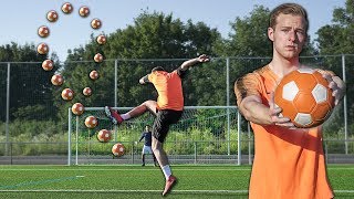 Dieser Ball fliegt CRAZY! EXTREME FREISTOß CHALLENGE