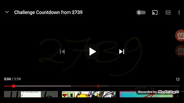 Challenge Countdown from 2739 (Speed x4)