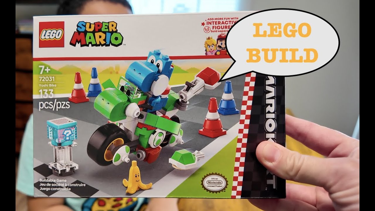 Yoshi Mario Kart Lego Build