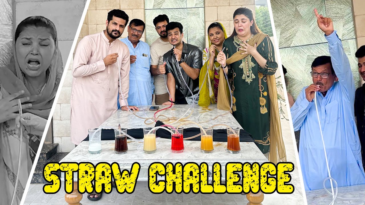 Не выбирайте неправильную соломинку || Абу Най также впервые принял участие в этом испытании