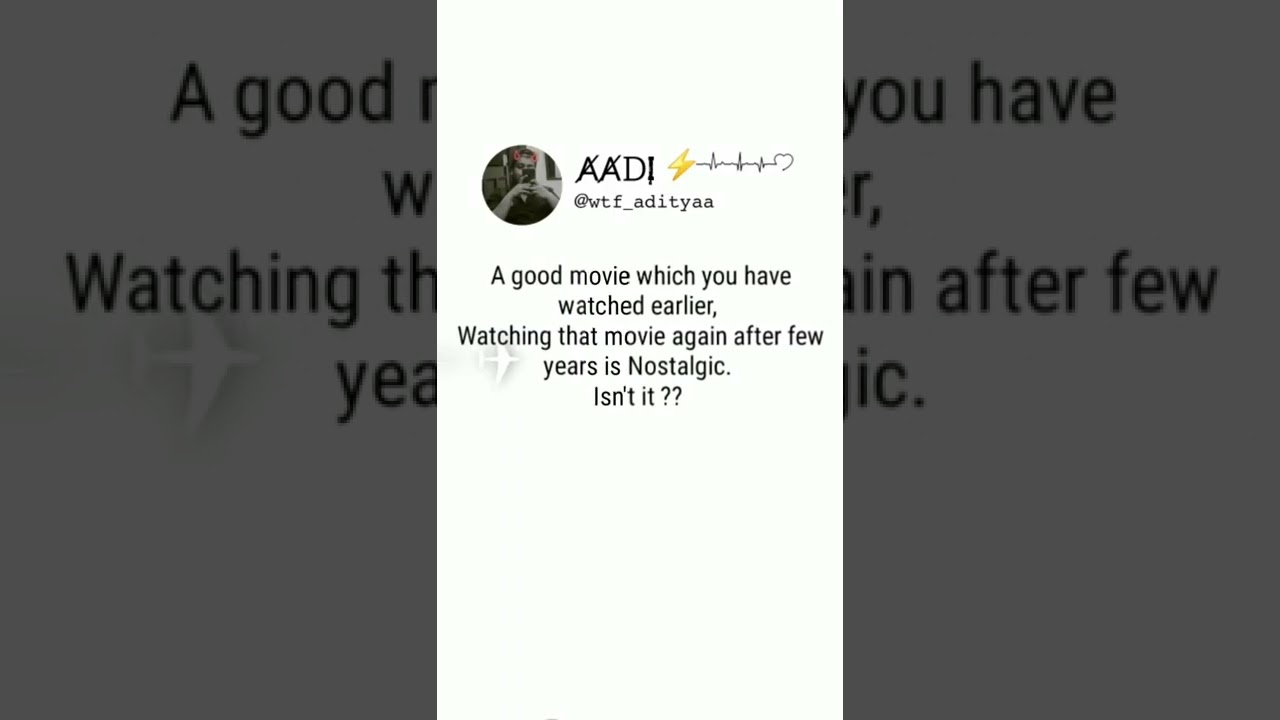 *Nostalgic moments* !!✨.        