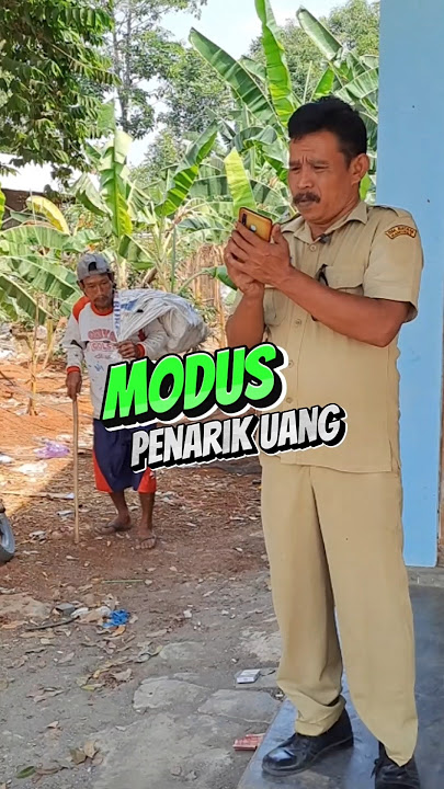 Modus Penarik Uang #komedi
