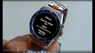 Smartwatch AW12 Rolex Submariner 16803
