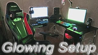 EVERYTHING IS GLOWING... THIS IS CRAZY!!! (2017 BEST GAMING SETUP)