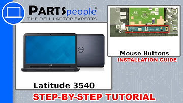 Dell Latitude 3540 Mouse Buttons How-To Video Tutorial