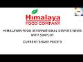 himalya food international news on simplot dispute