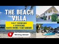 V1222-26 The beach villa | house with attic fully furnished 4 bedrooms maid room 2 car garage