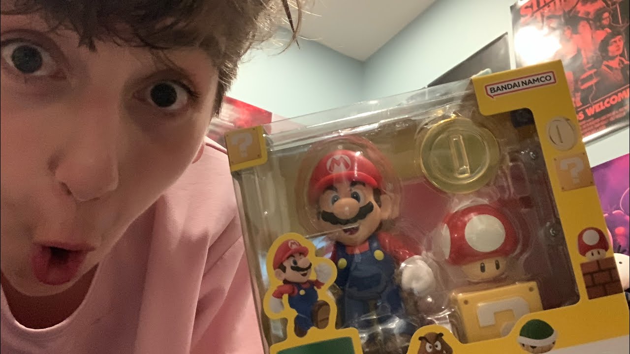 I got the new super Mario SHFiguarts figure! #joeydoes #shorts #supermario #shfiguarts #funny 