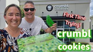 First Time Trying Crumbl Cookies! We Were Not Expecting This! Full Reaction! screenshot 4