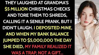 At Christmas, Grandma Gave Everyone $5M Checks. They Laughed, “It’s Fake.” Then I Deposited Mine…