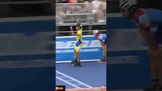JUNIOR men 500M - Final - 9 #rollerskating #skating #rollerskates #skater #viralshorts #shorts
