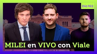 URGENTE: MILEI en VIVO sobre el SOCIALISTA SANCHEZ y LEY BASES | DIA 162