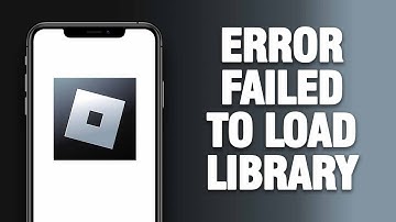 How To Fix Roblox App Error Failed To Load Library | Final Solution