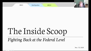 The Inside Scoop Webinar: Fighting Back at the Federal Level