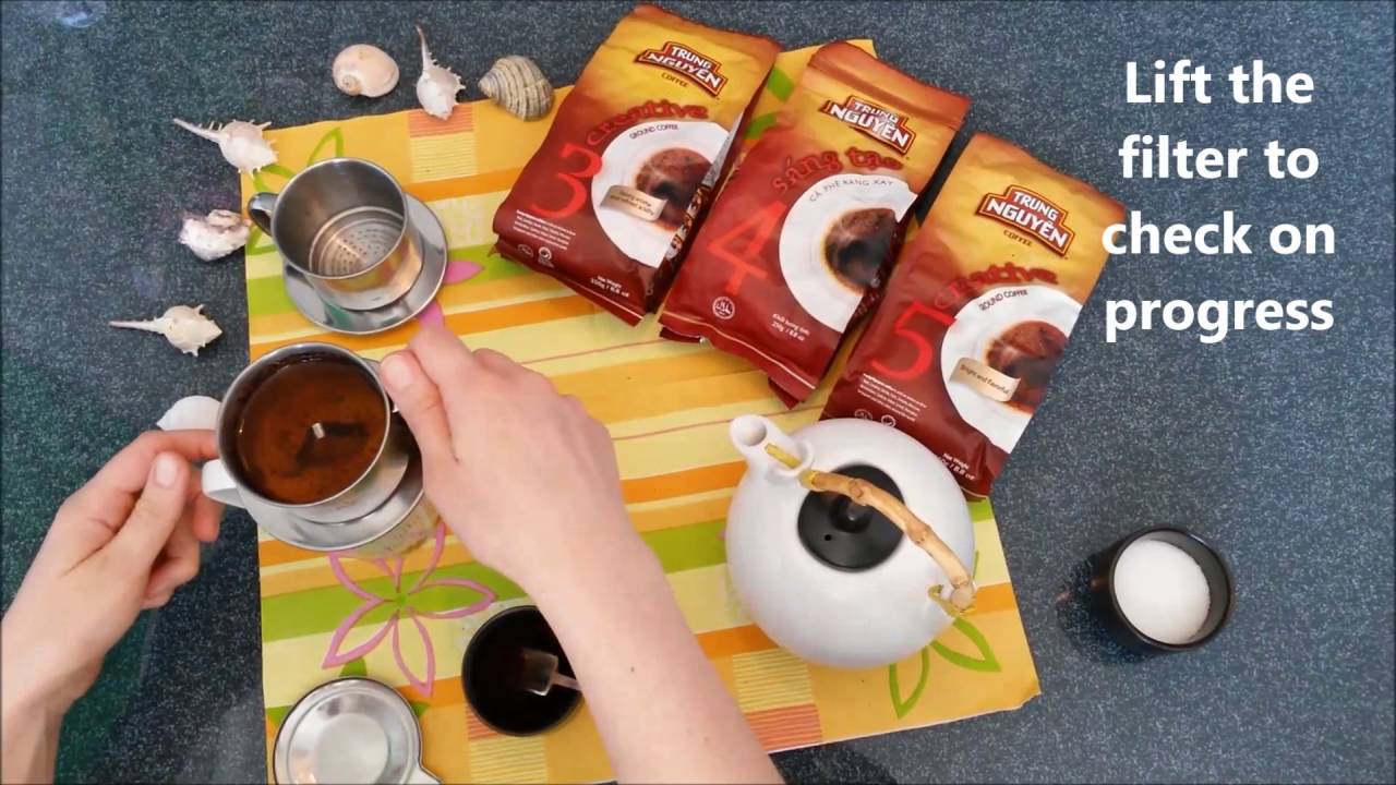 How to make hot Vietnamese Coffee Coffee Сeremony that Energies your