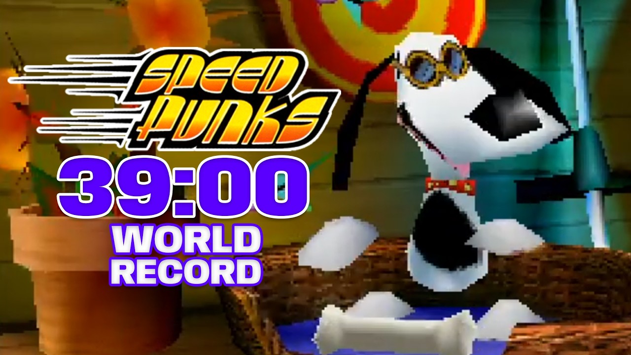 PlayStation - める@早い者勝ち！ WORLD RECORD] Speed Punks (PS1) - Any% Speedrun - 39:00 - YouTube