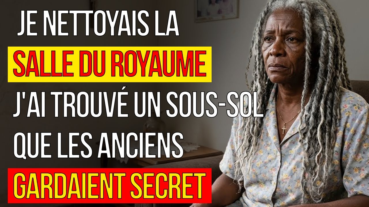 Je nettoyais la Salle du Royaume - j'ai trouvé un SOUS-SOL que les ANCIENS gardaient SECRET