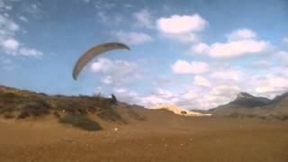 Parapente Campa Jugando el la DUNA