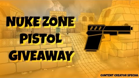 NUKEZONE PISTOL GIVEAWAY | Pistol Only Challenge | Shell Shockers