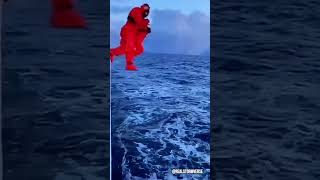 ⚡ MASSIVE WAVES VS SHIP 🌊😨 #shorts #ocean #ship #wave