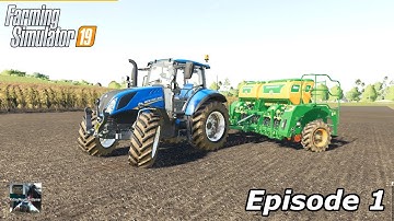 Farming Simulator 2019 Ravenport / Setting Up the Farm / Episode 1