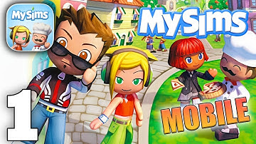 My Sims Mobile Gameplay Walkthrough Part 1 (iOS)