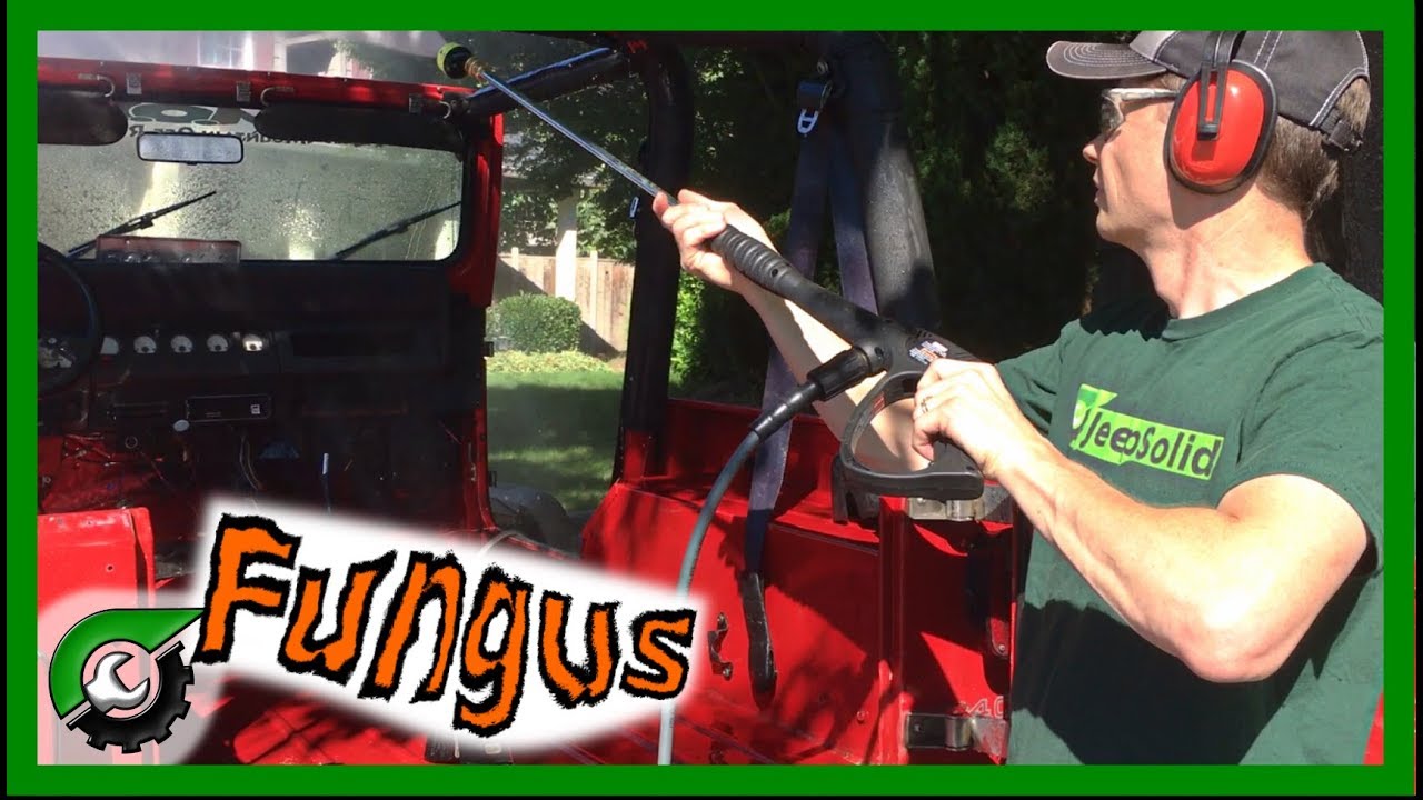 Jeep Interior Destroyed!  Interior Cleaning: Carpet Removal