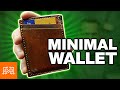 Make a Minimal Leather Wallet | I Like To Make Stuff