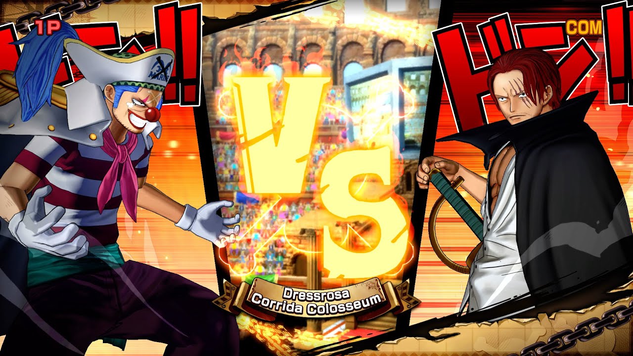 Buggy vs Shanks One Piece Burning Blood YouTube