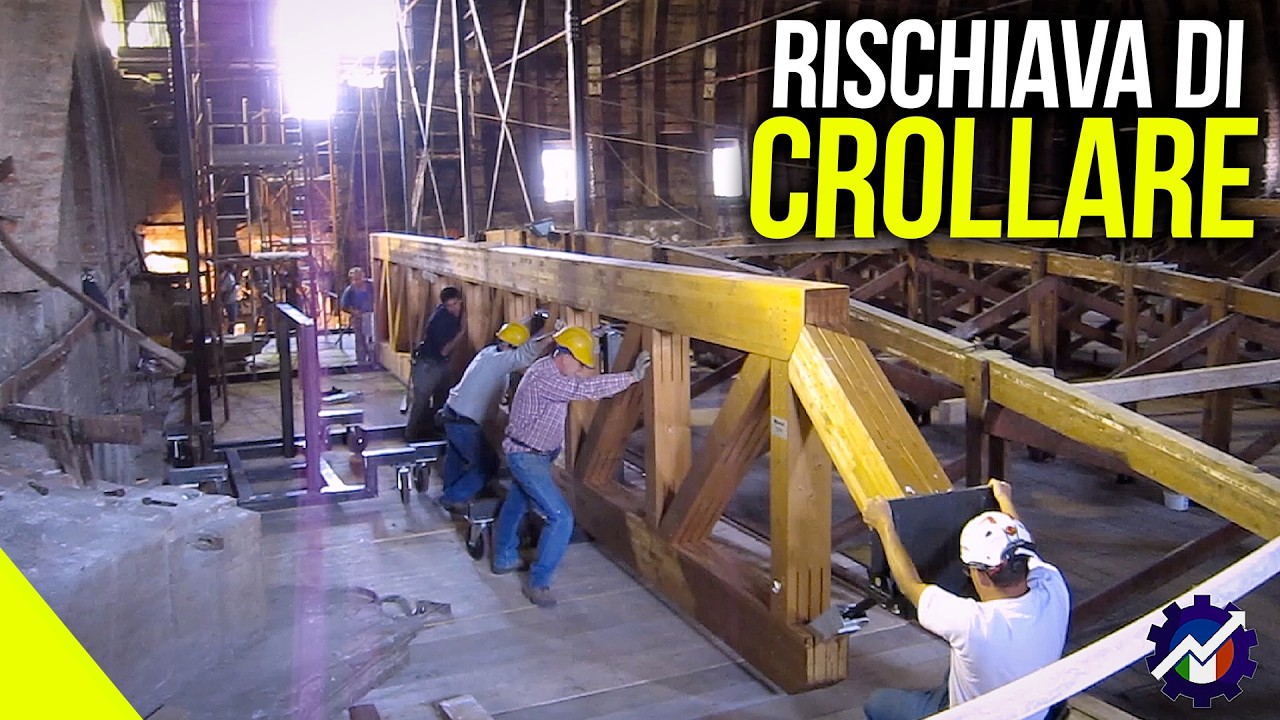 RISCHIAVA di CROLLARE: come HANNO SALVATO il PALAZZO di 500 ANNI della LOGGIA di BRESCIA