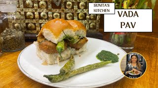Maharashtrian Style Vada Pav | Recipe | SUNITA DHIR  |