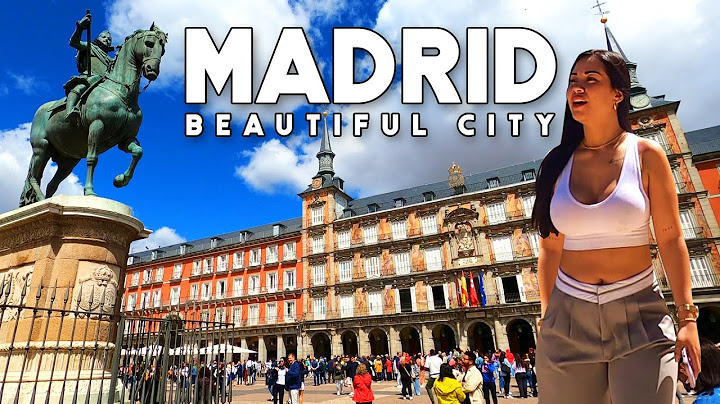 Madrid City Spain Beautiful City Spring 2023 Sunny Capital + All Iconic Places | España [4K 60fps]