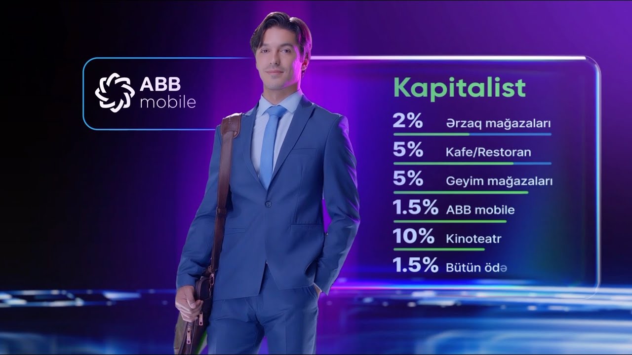 Sizə uyğun keşbek paketi ABB mobile-da!