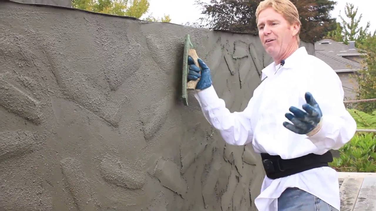 Stucco adobe bumpy lumpy texture. - YouTube
