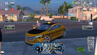 CLASSIC CARS CAB DRIVER 🚖💃 Car Games 3D Drive - Taxi Sim 2023 Android iOS Gameplay screenshot 2