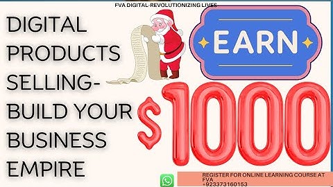 Online Earning Through Selling Digital Products | Unlock Your Potential Today!