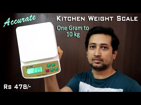 Best Accurate Digital Kitchen Weighing Scale Unboxing & Review (With Accuracy Proof) in